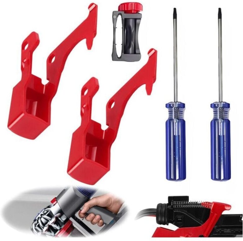 Dyson V11 V10 Trigger-Schalterknopf, Dyson V10, roter Knopf, Dyson-Knopf, Reparaturwerkzeug für V10 V11 Staubsauger, 2 S...