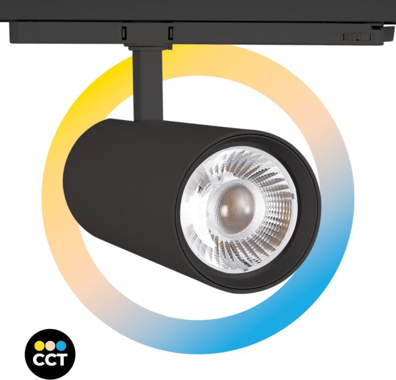 Barcelona Led - led 3-Phasen-Schienenstrahler - 36W - cct - triac dimmbar -