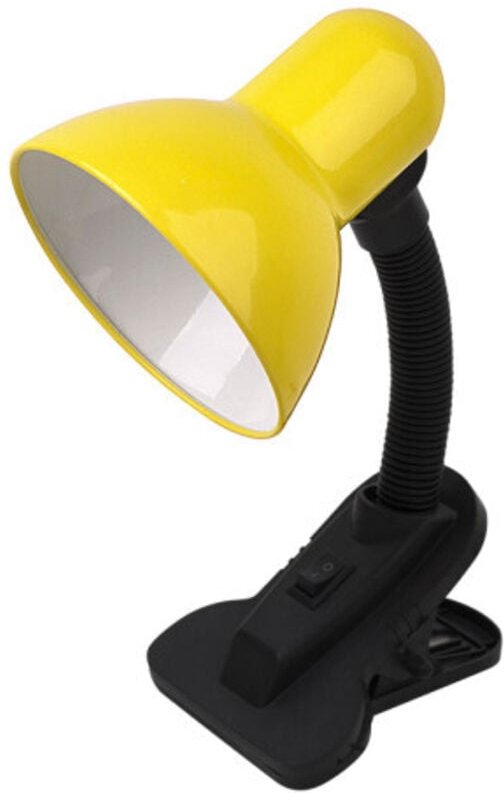 Yezco E27 Gelb Flexos Verstellbarer Clip 26x11,5x12cm