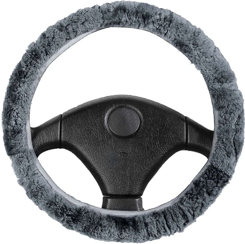 Carcomfort - Lammfell Lenkradbezug anthrazit