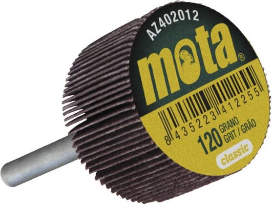 Mota - Klingenbürste mit Schaft, 40x30x6mm, Körnung 50 Werkzeuge 89215