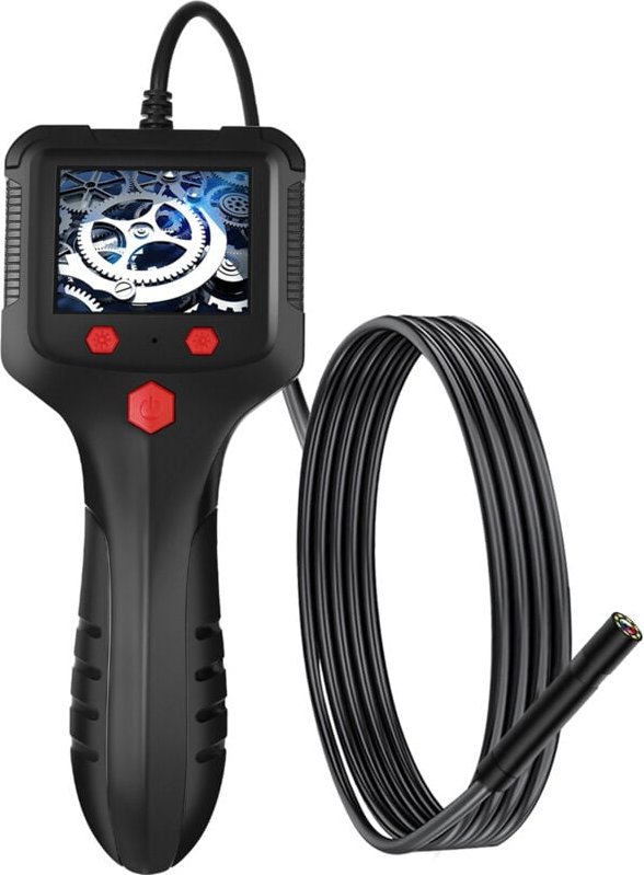 Thumbnail - P100 Industrie-Endoskop, 8 mm, 1080P, digitales Endoskop, IP67, wasserdicht, Snake-Scope-Kamera, tragbare Inspektionskam...