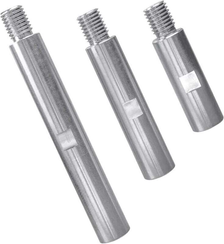 3 x M14 Winkelschleifer-Verlängerungsstange aus Edelstahl, Winkelschleifer-Verlängerung 75 mm, 100 mm, 140 mm, M14-Gewin...