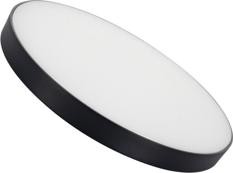 Ledkia - LED-Deckenleuchte Aussen 24W Rund Ø220 mm Dimmbar Schwarz