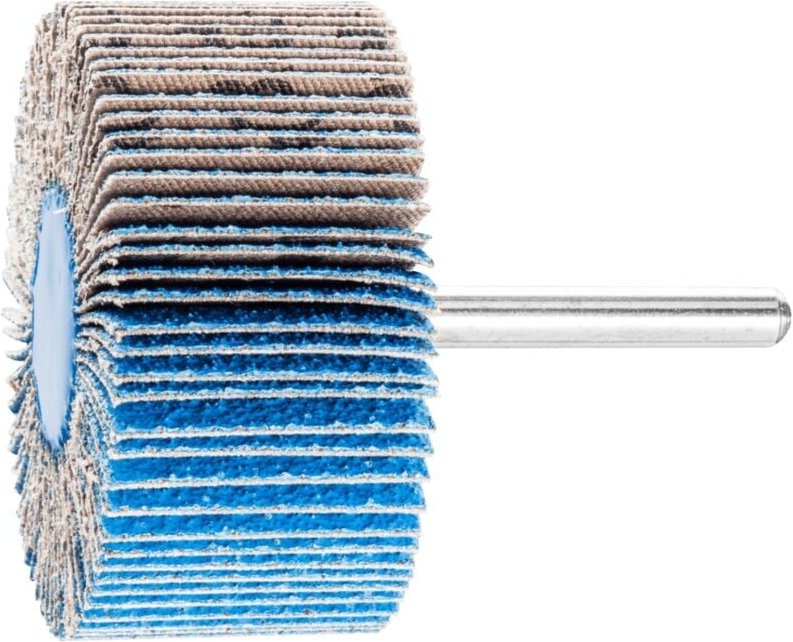 Pferd - Fächerschleifer z-cool Ø60xH30mm K.60 Korund Schaft-D.6mm