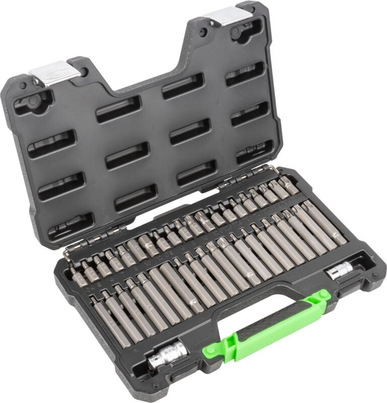 JBM - 42-TEILIGES gehäuse für 12- und 6-KANTIGE schrauben - manipulationssicher 50985