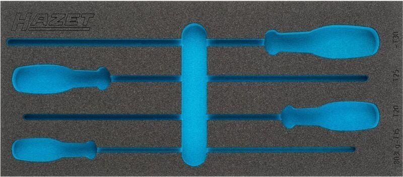 Hazet - 2-Komponenten Weichschaum-Einlage für Art.Nr. 163-380/4, 1/3+ (172 x 392 mm)