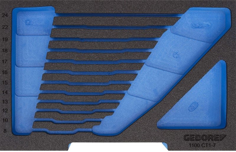 EI-1100 CT1-7 Schaumstoffmodul 1/2 l-boxx 136 leer