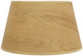 Lampenschirm salma e27 licht holz 25dx20dx15h conica