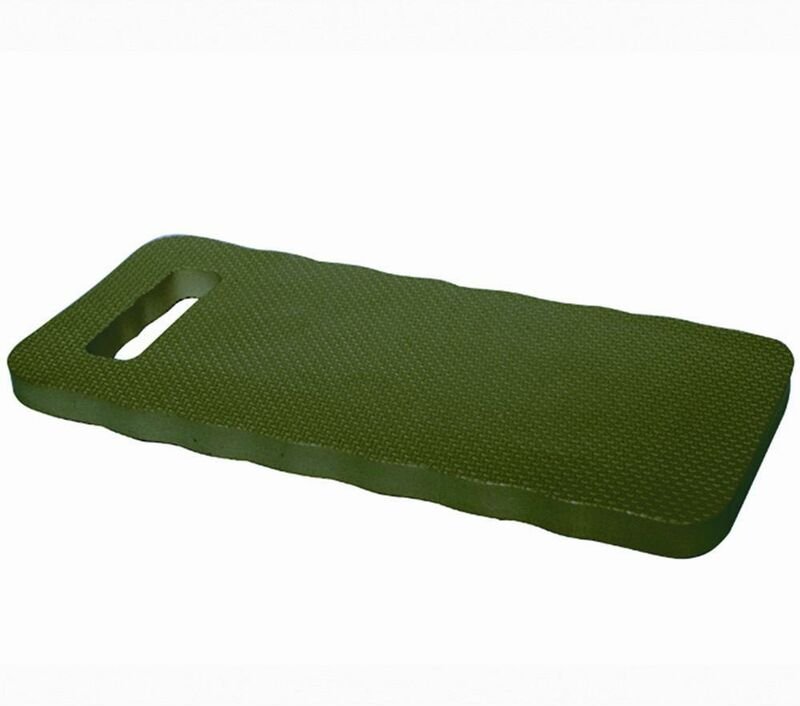 Kniekissen aus Hartschaum, Maße: 39x17x1,9cm Farbe: grün