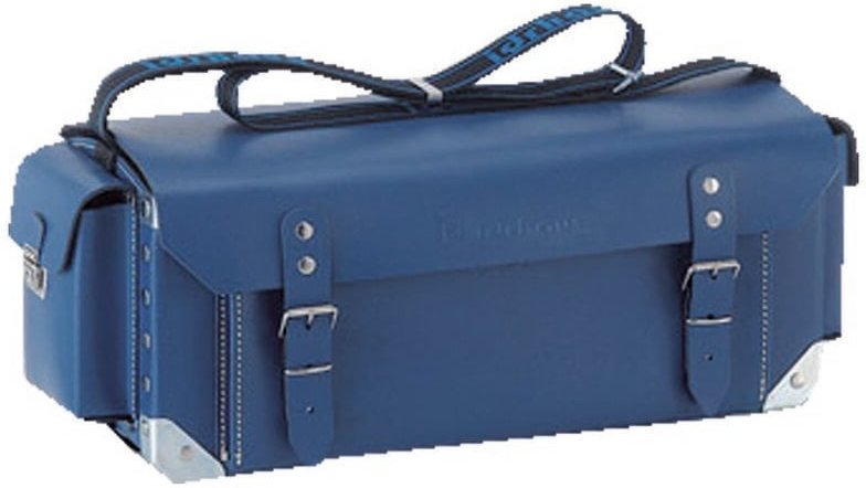 Echtes Leder Klempner Taschen blau mod. vega