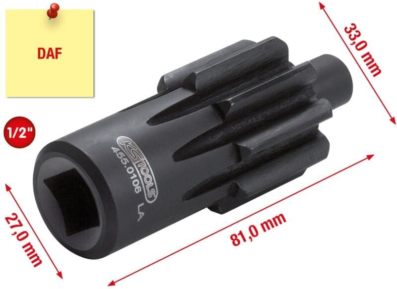 Ks Tools Motor-Durchdrehvorrichtung für DAFNeu