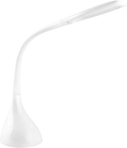 Fabrilamp - Flexo rilke blanc 8w 595lm 5000k reg.intens.tactil flexibel einstellbar 45x13,5x33 cm