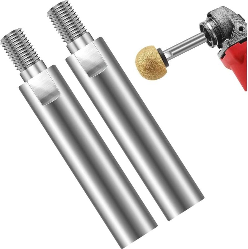 Stück Winkelschleifer-Verlängerungs-Pleuelstange, Edelstahl-Drehverlängerungswelle, Winkelschleifer-Stab-Verlängerungs-P...