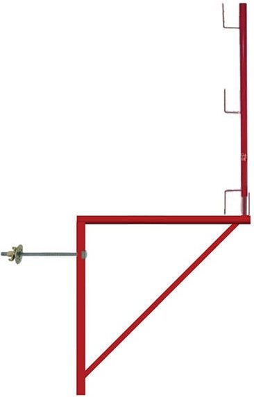 Matisère - 2 Konsolen mit Epoxy-Lackierung 1.00m x 1.00m - Rundrohr - 110011004/02