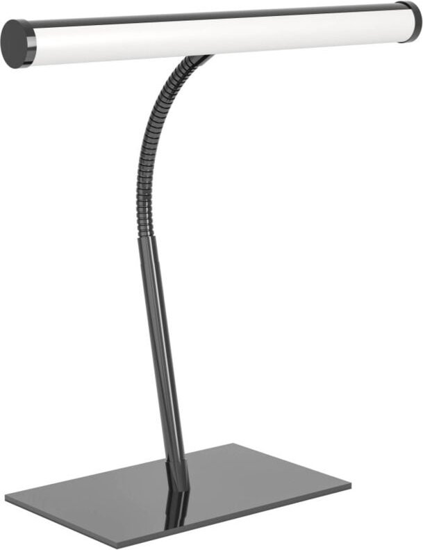 Eglo LED Tischleuchte Riccione nickel-nero 40 x 30 cm warmweiß-kaltweiß dimmbar Lampen