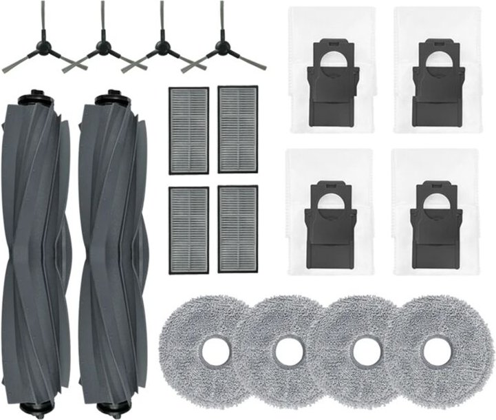 Für X30 Ultra/Pro Hauptseitenbürste HEPA-Filter Mopp-Pads