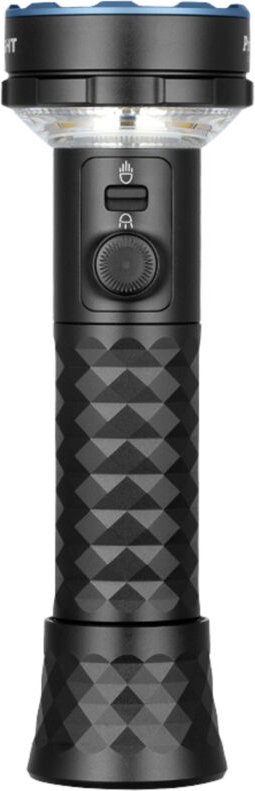 OLight Prowess Prowess LED Taschenlampe 800 lm, 1200 lm, 5000 lm akkubetrieben 269 g Schwarz