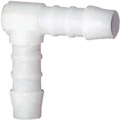 Winkel-Schlauchverbindungsstutzen, für Schlauch lw 6 mm, pom - Riegler