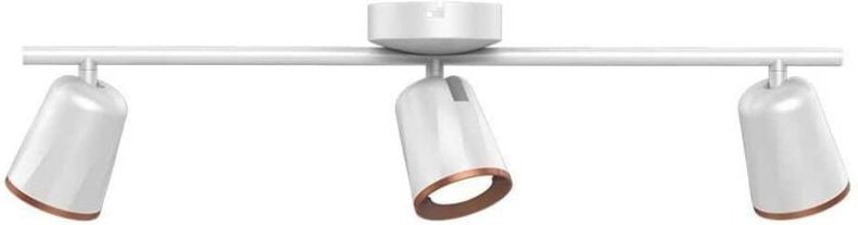 V-TAC 18W Dreifach-LED-Wandstrahler mit verstellbarem Kopf, Weiß, Naturweiß, IP20