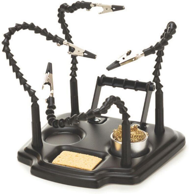 Velleman - Dritte Hand mit 4 Armen und Lötzinnhalter