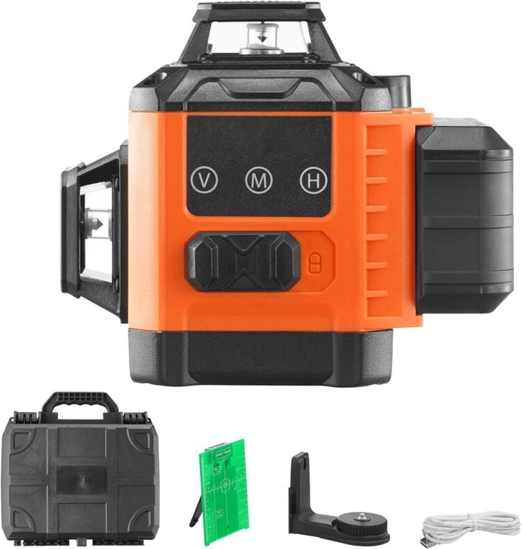 Laser Level 100ft Grünes Kreuzlinienlaser Selbstnivellierend Hohe Genauigkeit - Mophorn