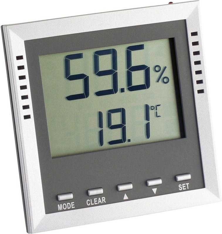 Tfa Dostmann - klima guard Thermo-/Hygrometer Silber 30.5010.54.K