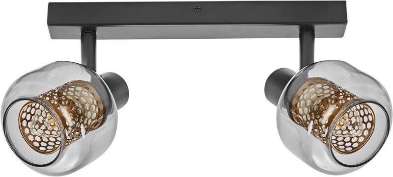 Ledvance - LED-Deckenleuchte 4058075838031, 2 x E14, 5,6W, 500lm, 2700K, schwarz