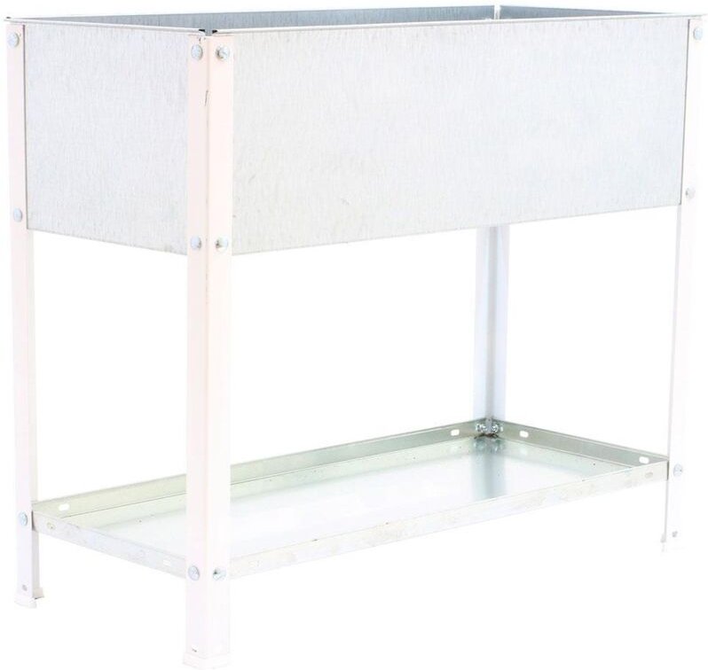 Stadtgarten KIT SIMONGARDEN URBAN TOP 850x900x400 WEISS/GALVA-100l