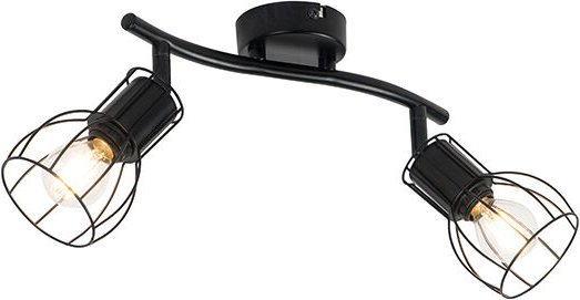 Moderne Deckenleuchte schwarz 2-Licht verstellbar - Botu