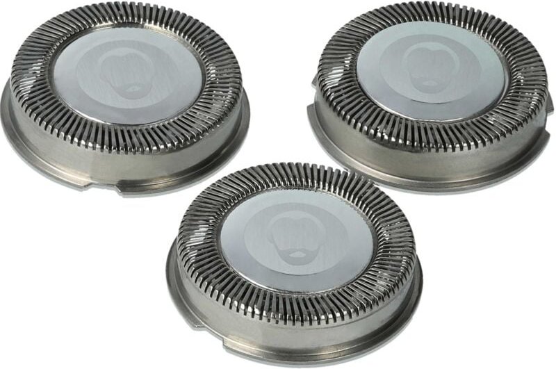 vhbw 3 x Scherkopf Scherteil kompatibel mit Philips HQ3850, HQ386, HQ3865, HQ3870, HS702, HS703, HS704, HS706, HS708, HS...
