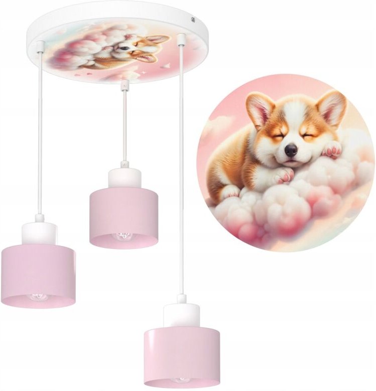 Kinderdeckenlampe Hängender Hund Led Polnische Lampe E27 Polnische Lampe