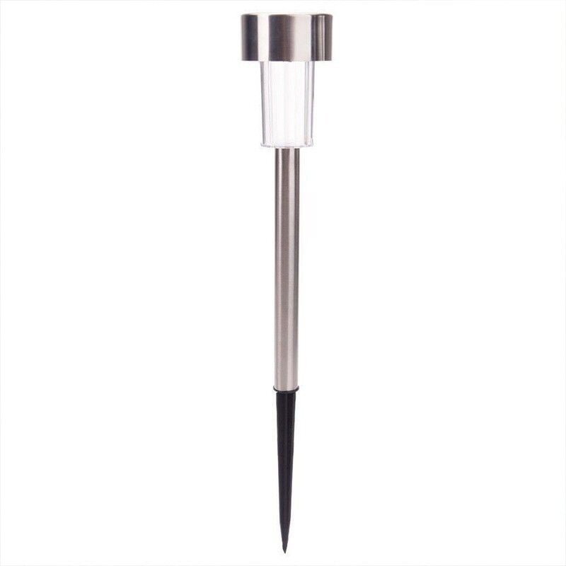 3er-Pack Solar-LED-Gartenleuchten, Farbwechsel, wetterfeste Edelstahl-Wegebeleuchtung für den Außenbereich – wiederaufla...