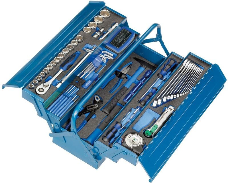 508076-945 Montage-Werkzeugkasten mit Modulen