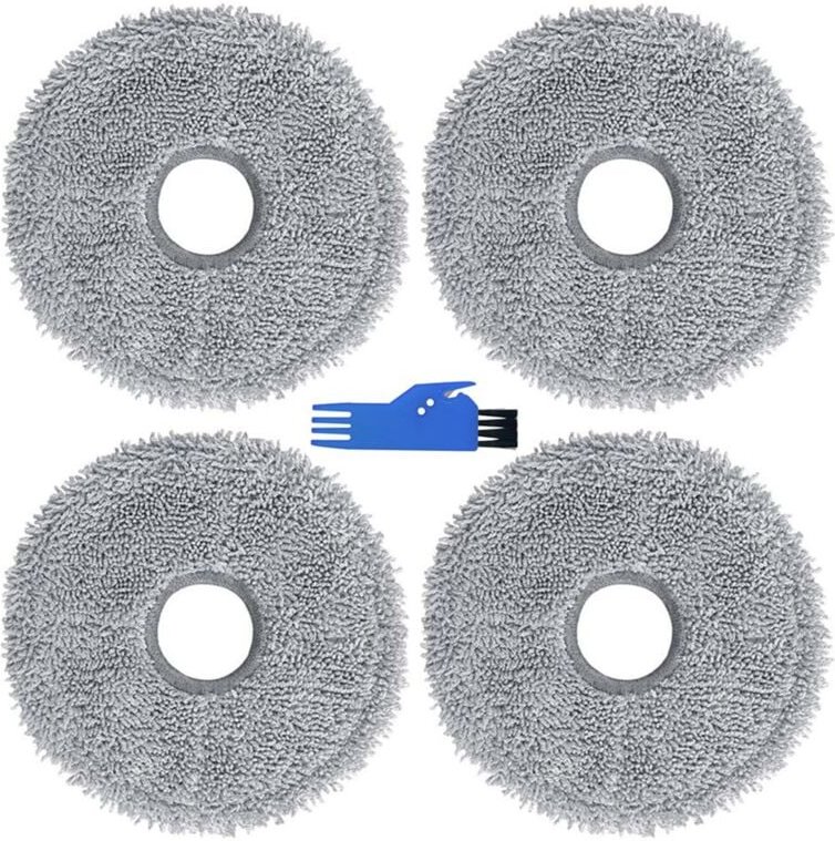 Ersatz-Mopp-Pads kompatibel mit Dreame L10 Ultra / L10S Pro Ultra / L10S Pro Ultra / L20 Ultra Roboter-Staubsauger