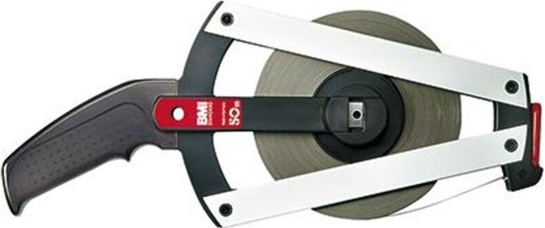 BMI Rahmenbandmaß Glasfaser 50mx13mm Maßanfang B Standard