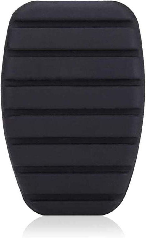 Autokupplungspedalabdeckung, rutschfeste Gummibremspedalabdeckung für Megane Laguna Clio Kango Scenic