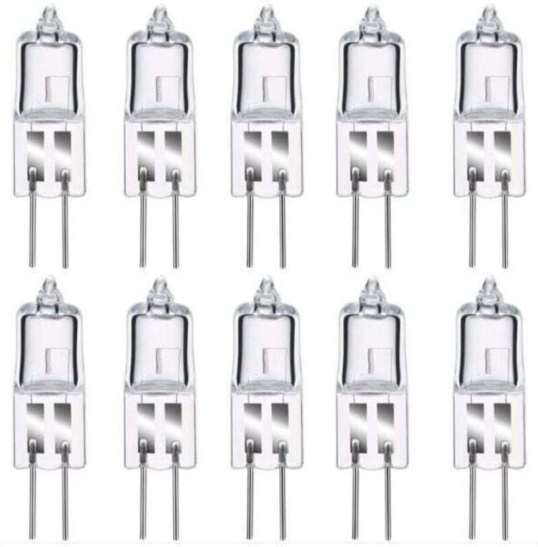 G4 LED-Lampe, G4 Halogenlampen 35 w 12 v, Warmweiß 2800 k, dimmbare klare Kapsel, 10 Stück