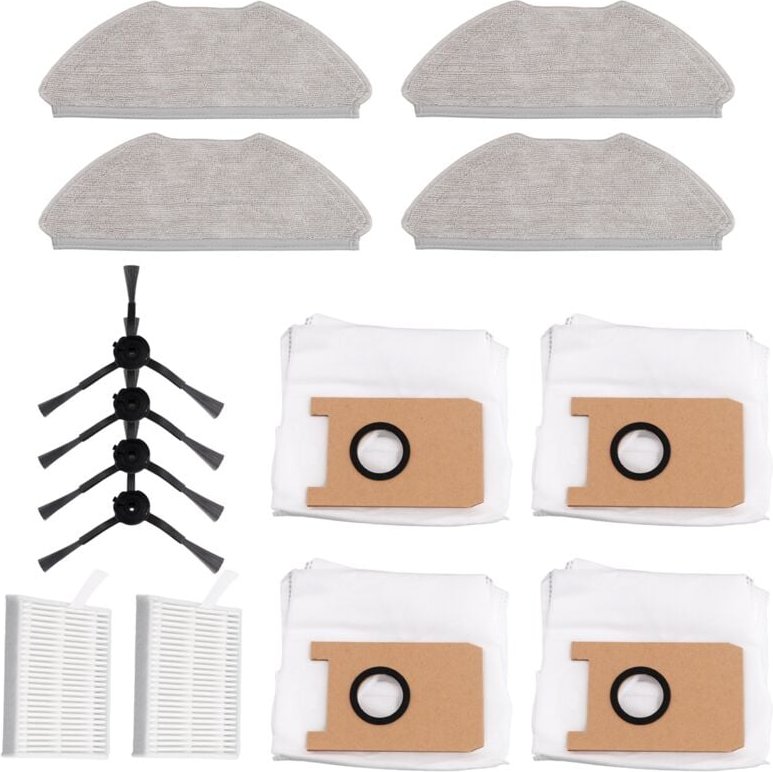 Für T20 Roboterzubehör HEPA-Filter Seitenbürsten Staubbeutel