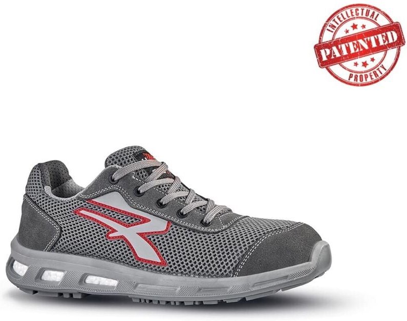 Sicherheitsschuhe niedrig FREQUENCY ESD S1P SRC - Grau 47