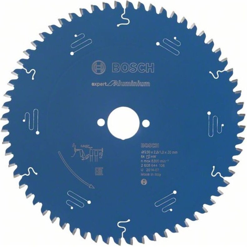 Thumbnail - Kreissägeblatt hw Expert 230x30x2,8 T64 Alu - Bosch