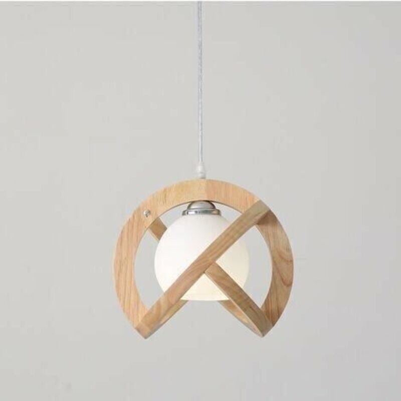 Vintage Industrielle Pendelleuchte Kronleuchter - Holz Vintage Deckenleuchte E27 Kronleuchter Pendellampe für Restaurant...