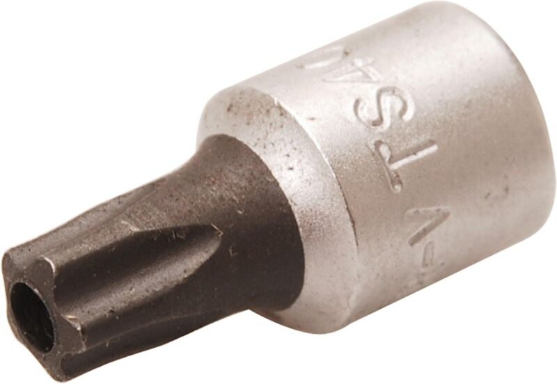 Bit-Einsatz Antrieb Innenvierkant 6,3 mm (1/4') TS-Profil (für Torx Plus) mit Bohrung TS40