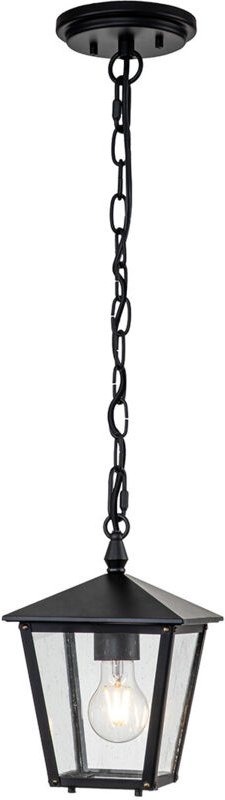 Elstead Hinkley Huntersfield Outdoor-Pendel-Deckenleuchte Schwarz, IP44