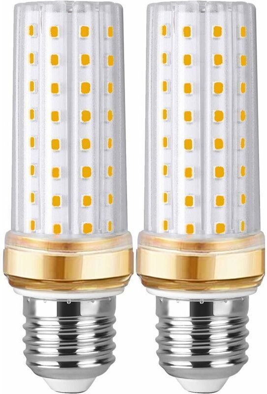 E27-LED-Glühbirne, warmweiß, entspricht 20 W Halogenglühbirne, 3000 K, 1000 lm, 360-Grad-Winkel, nicht dimmbar, E27-Schr...