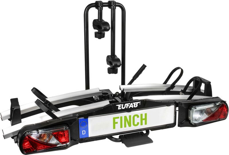 Eufab - Fahrradheckträger Finch für 2 Fahrräder teilweise vormontiert Fahrradträger