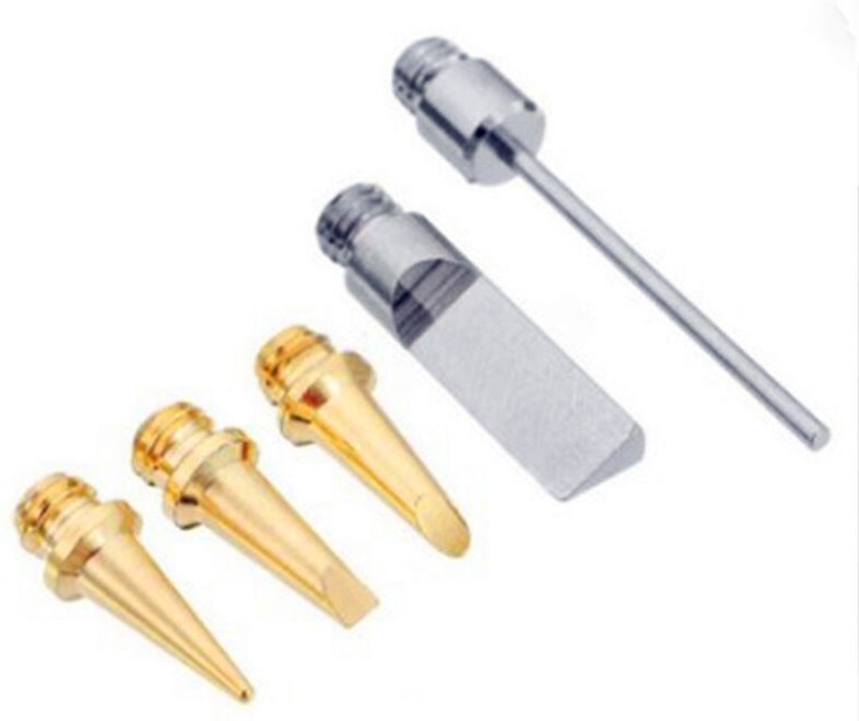 Lötkolbenspitzen, Butan-Lötkolbenspitzen Ersatz-Lötspitzen-Kit für das Schweißen von Gaslötkolben - Lntyq