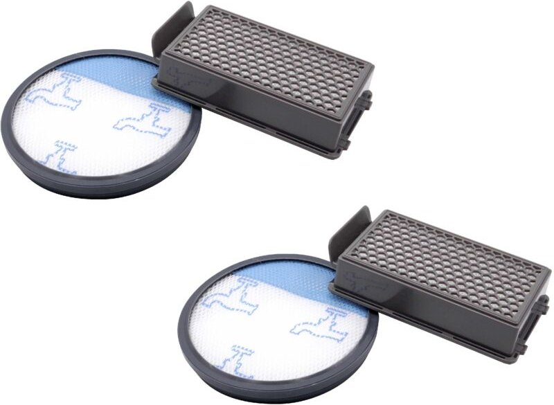 Staubsaugerfilter Set 4-teilig kompatibel mit Tefal TW3724RA, TW3731RA, TW3753EA, TW3786RA Staubsauger hepa Abluftfilter...