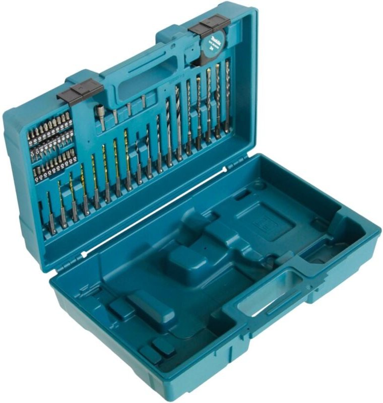183W49-4 Transportkoffer 480 x 320 x 140 mm + 65 tlg. SDS-plus Zubehör Set für Akku Bohrhammer DHR171 - Makita