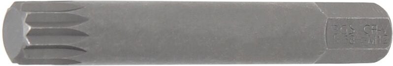 Bgs Technic - Bit Länge 75 mm Antrieb Außensechskant 10 mm (3/8') Innenvielzahn (für xzn) M12